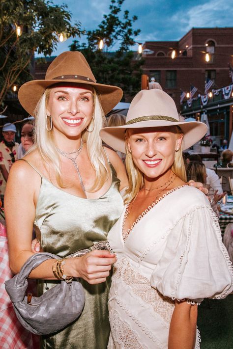 Two of Texas’ Buzziest Fashion Brands Bring a Posh Picnic to Aspen’s Hotel Jerome Miron Crosby, Aspen Hotel, Cowboy Chic, Sports Luxe, Resort Collection, Aspen, Panama Hat, Cowboy Hats, Texas