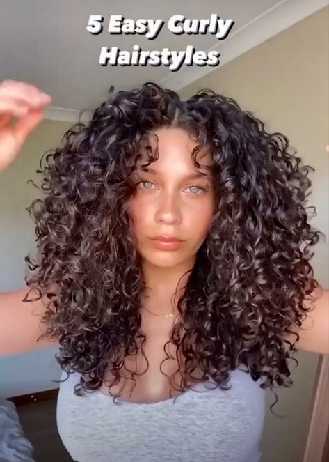 Jayme Jo, Curly Hair Dos, Hair Doos, Natural Curly Hair Cuts, Curly Hair Videos, Curly Hair Styles Easy, Trendy Hairstyle, Hairdos For Curly Hair, Curly Hair Inspiration