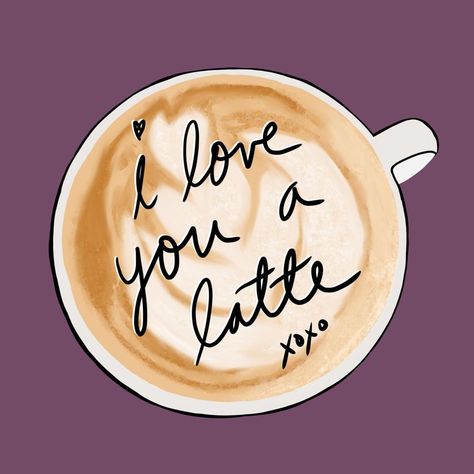 Love You A Latte, I Love You A Latte, Excited For Fall, Pumpkin Spice Lattes, Procreate Art, Bachelorette Trip, Central Perk, Tea Art, Trip Ideas