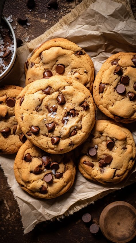 Fresh Baked Cookies Aesthetic, Cookie Aestethic, Cookie Wallpaper Aesthetic, Cookies Aesthetics, Aesthetic Desserts Photography, Cookie Food Photography, Food Photography Cookies, Baked Goods Aesthetic, Baking Cookies Aesthetic