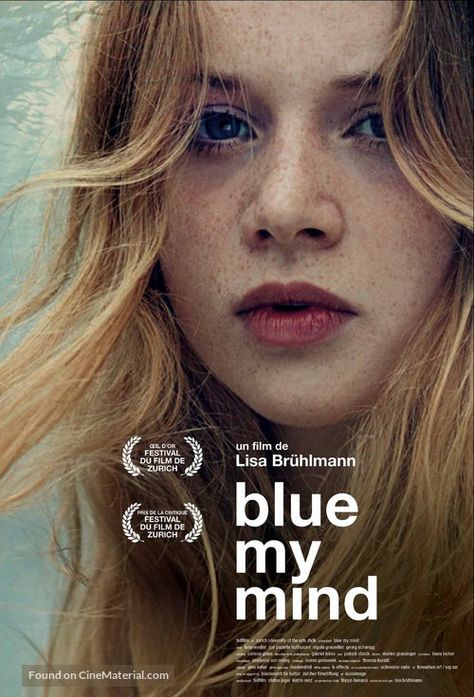 blue my mind - french movie poster Mind Movie, French Movie Posters, Girly Movies, Best Movie Posters, Film Poster Design, Poster Boys, Movie Posters Design, Love Film, Good Movies To Watch