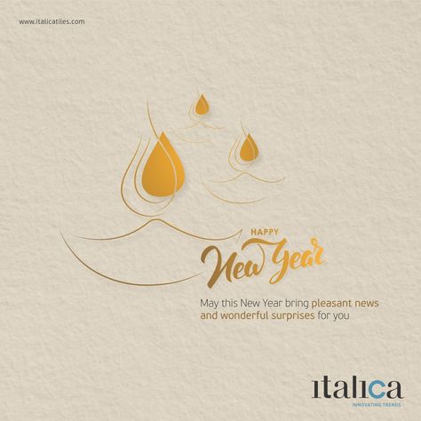 May this New Year bring pleasant news and wonderful surprises for you Happy New Year..! #italicatiles #ceramicbrand #floortiles #signaturecollection #Industrial #designer #karimrashid #LuxuryDesign #InteriorDesign #Newyear #GujaratiNewYear #Newyearseve #Newyears #festive #festival #india #indianfestivals #fun #joy Diwali Happy New Year Poster, Gujarati New Year Creative Ads, Happy Diwali And Happy New Year, Indian Happy New Year Greetings, Saal Mubarak Gujarati New Year, Happy New Year Hindu, Happy Hindu New Year Wishes, Gujrati New Year Wishes, Diwali New Year Wishes