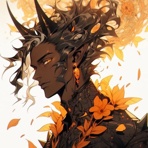 Human Phoenix Character Design, Horned Character Design Male, Horned Elf, Dragon Human Form Male, Human Dragon Hybrid, Dragon Oc Human Male, Dragon Human Hybrid, Dragon Man Hybrid, Elf Man