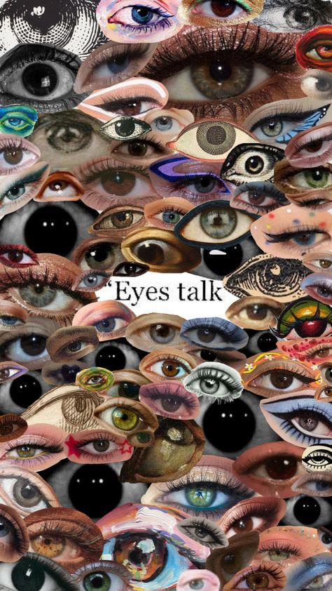 #eyeseeyou #eyes Eye Journal Page, Gcse Art Eye Page, Eyes Journal, Elias Bouchard, Eye Collage, Eyes Magazine Collage, Eye Magazine, Teesha Moore, Scrapbook Inspo