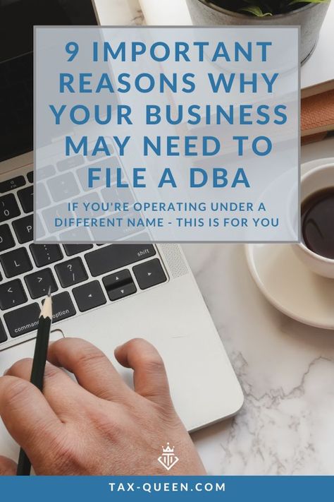 If you're looking to learn more about DBA or Doing Business as, then, this is for you! Look no further as this post will teach you about important DBA business tips, top reasons why businesses apply for DBA, and how to set-up a DBA for your type of business. Learn the importance of fictitious business name, trade name, or assumed business name for a small businesses in this post. | Heather Ryan | Tax Queen | Taxes for RV Entrepreneurs & Digital Nomads, taxes for rvers, DBA business ideas Mobile Welding, Llc Business, Unique Name, Notary Public, Business Tax, Successful Online Businesses, Unique Names, Digital Nomad, Set Up