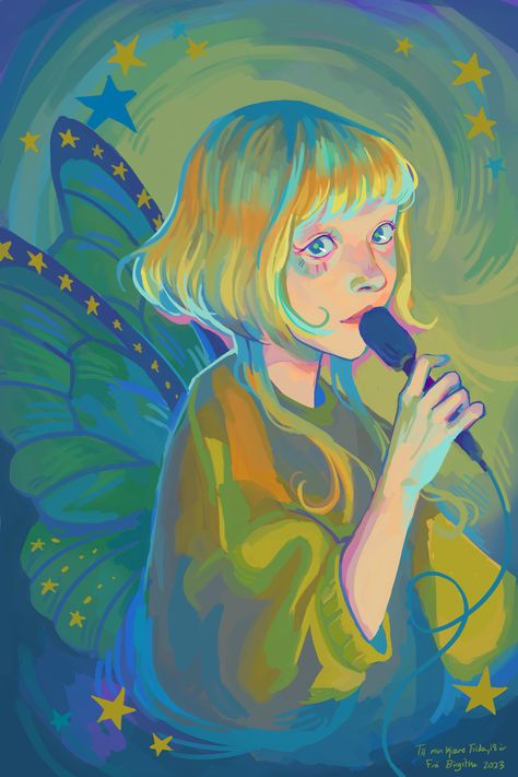 Aurora norwegian singer <3 Singer Art Drawing, Aurora Singer Fanart, Aurora Illustration, Aurora Fanart, Aurora Artwork, Singer Fanart, Aurora Artist, Aurora Singer, Aurora Wallpaper