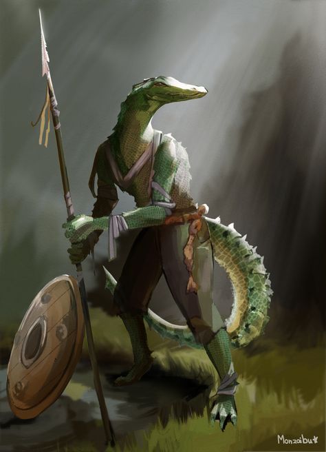 Lizardfolk Barbarian, Lizard Reference, 5e Races, Dnd Druid, League Legends, Dnd Races, Dnd Ideas, Fiction Idea, My Fantasy World