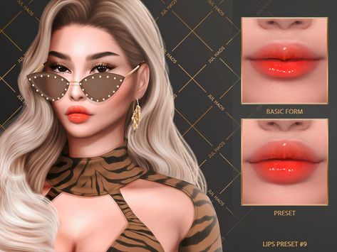 The Sims Resource Preset, Ts4 Cc Lips Preset, Sims Cc Makeup Lip, Ts4 Lips Preset, Sims 4 Mods Lips, The Sims 4 Cc Lips Preset, Sims4 Lip Preset, Sims 4 Cc Lip Shape, Ts4 Lip Presets