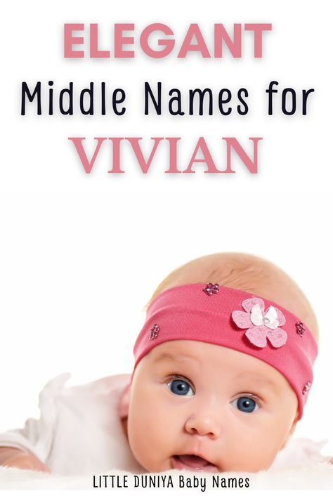 150+ Middle Names for Vivian  - The name Vivian holds a rich history and a beautiful meaning that has made it popular across various cultures. Derived from the Latin word “vivus,” meaning “alive” or “full of life,” Vivian is a name that exudes vitality and energy. Middle Names For Vivienne, Vivienne Name Aesthetic, Vivian Name Meaning, Maeve Name Meaning, Vivienne Name, Vivian Name, Sick Names, Baby Names Traditional, Cute Middle Names