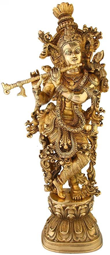 Gopala Krishna, Krishna Sculpture, Sun Gods, Krishna Murti, Flute Playing, God Of Love, Love Statue, Beautiful Compliments, Oil Based Stain