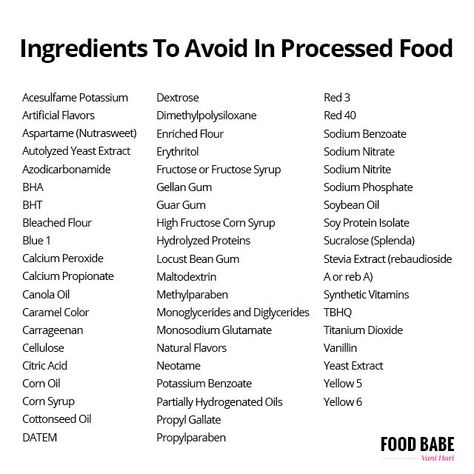 Ingredients To Avoid In Processed Food Processed Food List, Ingredients To Avoid, Benefits Of Organic Food, Toxic Foods, Stevia Extract, Food Babe, Food Additives, Healthy Food Options, Eating Organic