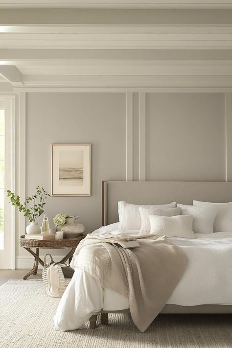 Create Your Dream Master Bedroom with These 13 Stunning Paint Colors Anew Gray, Stonington Gray, Palladian Blue, Dream Master, Agreeable Gray, Perfect Paint Color, Comfort Gray, Best Paint Colors, Matching Paint Colors