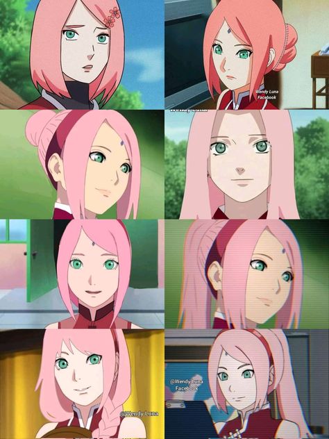 Sakura Haruno Long Hair, Sakura Long Hair, Sakura Hair, Baruto Manga, Naruto Sasuke Sakura, Naruto Comic, Naruto Uzumaki Shippuden, Sakura Uchiha, Naruto Cute