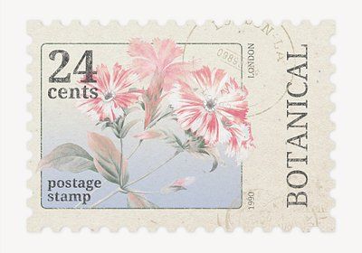 Flower postage stamp illustration, vintage | Premium Photo - rawpixel Post Stamp Vintage, Aesthetic Flower Png, Flower Aesthetic Vintage, Stamp Graphic, Stamp Illustration, Letters Vintage, Graphic Aesthetic, Aesthetic Illustration, Vintage Letters