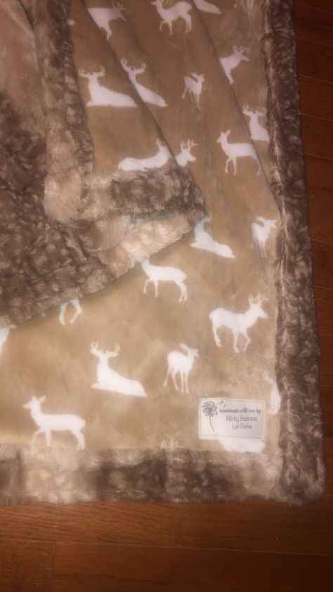 Minky deer print and fawn baby quilt Deer Quilt, Deer Blanket, Pattern Blanket, Deer Print, Baby Deer, Bedroom Designs, Baby Ideas, Baby Quilt, Baby Quilts