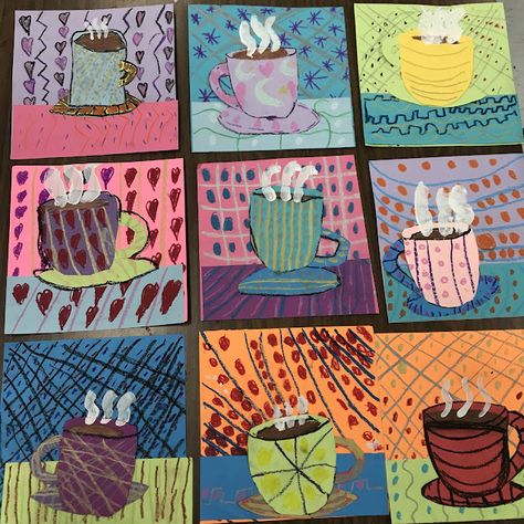 Heather Galler Art, Heather Galler, Cassie Stephens, Mug Art, Art Programs, Great Job, Elementary Art, 2nd Grade, Art Room