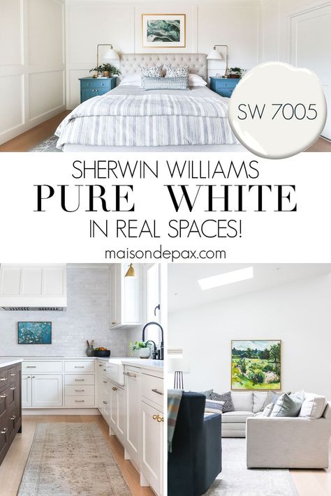 Best Sw White Paint For Furniture, Sherwin Williams Pure White Living Room, Sherwin Williams Pure White Complimentary Colors, Sw Pure White Walls And Trim, Sw Pure White Coordinating Colors, Perfect White Paint For Walls, Pure White Sherwin Williams Walls, Pure White Walls And Trim, Sw Pure White Walls