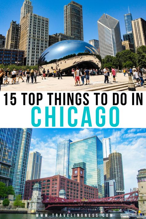 Traveling to Chicago for the first time? I’ve put together the top things to do in Chicago that you don’t want to miss. Explore the Chicago River, the best pizza, where to capture downtown’s skyline and Lake Michigan to name a few! #chicago #chicagotravel #bestofchicago #chicagoguide Family Chicago Trip, Chicago What To Do, Chicago Things To Do In Summer, Chicago Girls Trip, Chicago Trip Ideas, Chicago Birthday, Chicago Places To Visit, Travel Illinois, Chicago Activities