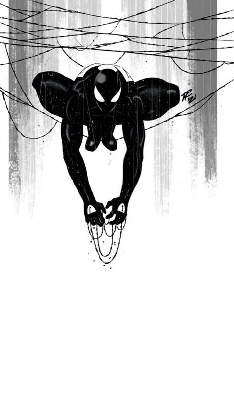 Wallpaper Spider Man, Spiderman Noir, Spiderman Comic Art, Symbiote Spiderman, Whatsapp Wallpapers Hd, Image Spiderman, Spiderman Art Sketch, Black Spiderman, Spiderman Artwork