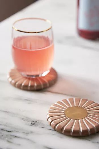 Spring Home and Furniture Décor | Anthropologie Anthropologie Aesthetic, Aesthetic Coasters, Anthropologie Gifts, Anthropologie Home, Outdoor Stools, Ceramics Pottery Art, Cup Coaster, Tile Coasters, Ceramic Coasters