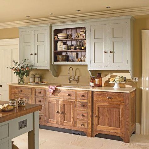 Mismatched Cabinets, Freestanding Kitchen Furniture, Free Standing Kitchen Units, Kitchen Standing Cabinet, Free Standing Kitchen, Pantry Cabinet Free Standing, Free Standing Kitchen Pantry, Free Standing Kitchen Cabinets, Kitchen Pantry Cupboard