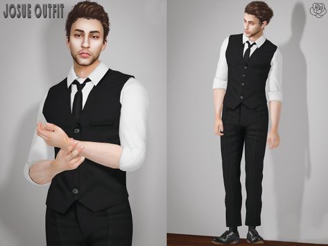 BlueRose Sims (@bluerose-sims) / SimsDomination Sims 4 Wedding Tux Cc, Sims 4 Mens Outfits, Sims 4 Cc Groom Suit, Sims 4 Cc Tuxedo, Sims 4 Groom Suit Cc, Sims 4 Male Formal Cc, Sims 4 Wedding Suit, Male Custom Content Sims 4, Sims 4 Male Suit Cc