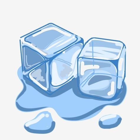 Ice Cube Illustration, Ice Emoji, Ice Cube Cartoon, Ice Cube Drawing, Ice Cube Png, Ice Clipart, Ice Png, Ice Drawing, Strawberry Drawing