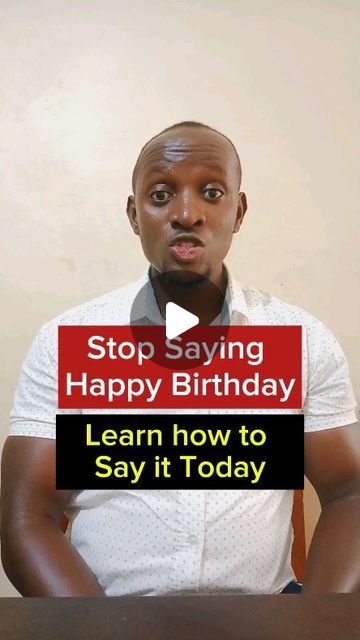 English with Clem on Instagram: "Stop Saying Happy Birthday, Learn Better Ways to Say It
#englishwithclem #englishspeaking #english #englishlearning #onlineenglishteacher" Better Way To Say Happy Birthday, Cute Ways To Say Happy Birthday, Online English Teacher, Cornrows Braids For Black Women, Braids For Black Women, Learn English, Happy Birthday, Birthday, Instagram