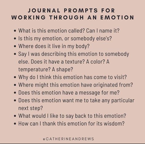 Therapeutic Journal Prompts, Emotion Journal, Emotions Journal, Shadow Work Spiritual, Mindfulness Journal Prompts, Journal Questions, Journal Inspiration Writing, Healing Journaling, Daily Journal Prompts