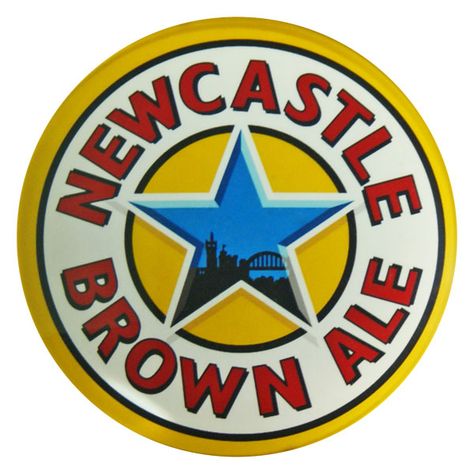 Newcastle Shirt, Beer Logos, Newcastle Brown Ale, Newcastle United Football, Beer Stickers, Newcastle United Fc, Brown Ale, Online Logo Design, Northern England