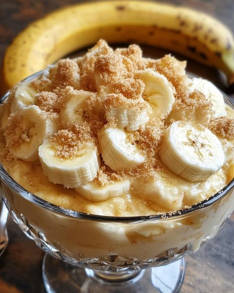 🍌 The Best Banana Pudding Ever 🍌 This banana pudding is a true Southern classic. Creamy layers of pudding, ripe bananas, and crunchy vanilla wafers come together to create a dreamy dessert. Ingredients - 1 can (14 oz) sweetened condensed milk - 1 ½ cups cold water - 1 box (5.1 oz) instant vanilla pudding mix - 3 cups heavy cream, whipped - 4-5 ripe bananas, sliced - 1 box vanilla wafers Instructions - Whisk sweetened condensed milk and water together in a large bowl. Add vanilla pu... Best Banana Pudding Ever, The Best Banana Pudding, Best Banana Pudding, Tart Dessert, Vanilla Pudding Mix, Ripe Bananas, Dessert Ingredients, Vanilla Wafers, Vanilla Pudding