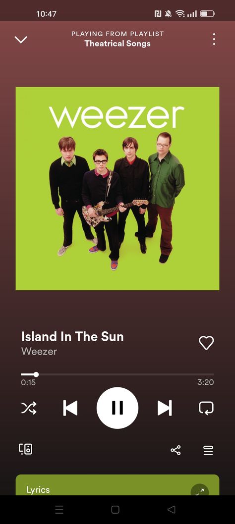 Island In The Sun, Sun Song, Sun Bum, Tommy Boy, Weezer, Summer Bucket Lists, I Love Music, Make Me Smile, The Sun