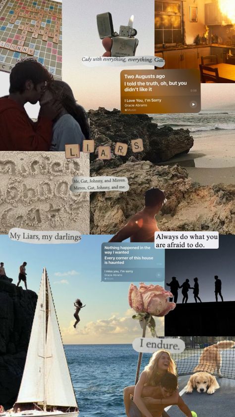 Created by goldenmoonrry on Shuffles E Lockhart, We Were Liars, But You Didnt, Book Background, Tell The Truth, Book Aesthetic, Favorite Books, I Love You, Created By