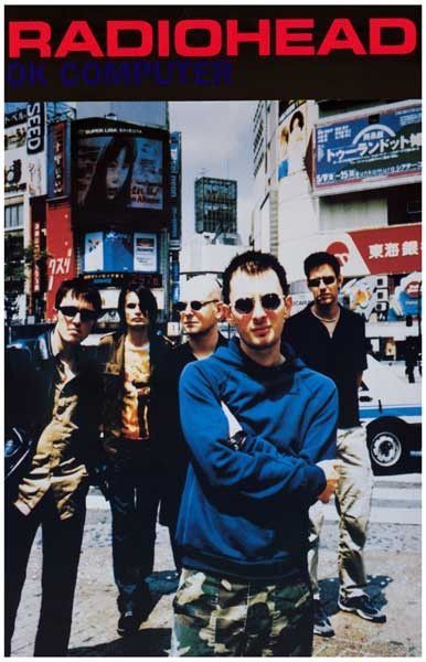 Ok Computer, Portrait Poster, Last Fm, Radiohead, Tokyo, Computer, Band