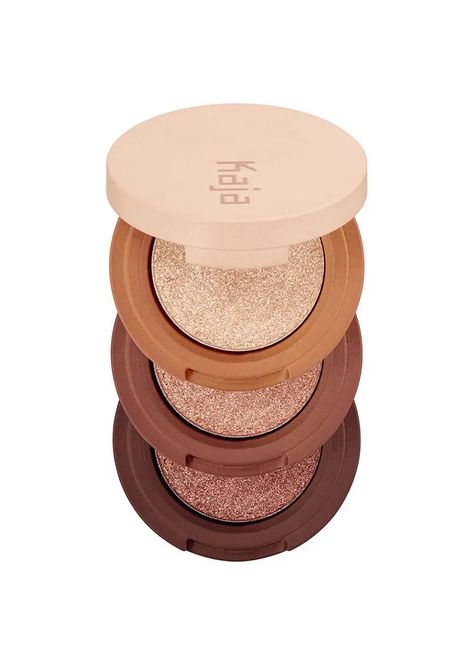 Kaja Beauty Bento, Baked Cinnamon Toast, Kaja Beauty, Shade Finder, Expensive Taste, Cinnamon Toast, Shimmer Eyeshadow, Pink Ballerina, Eyeshadow Pallets