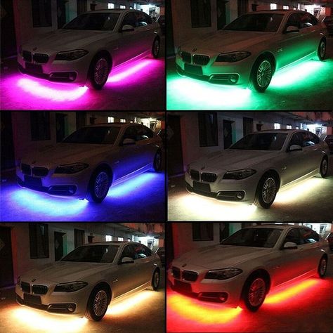 The Underbody Lighting Car is the perfect way to add some style and personality to your car. With its 47 & 35 inch LED lights, the Underbody Lighting allows you to create the perfect ambiance for any occasion. Neon Car, Car Accessories For Guys, Girly Car Accessories, Girly Car, Cute Car Accessories, Car Mods, Car Gadgets, Waterproof Led, Car Led