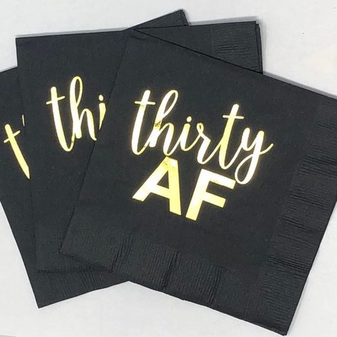 30th Birthday Party Black, 30th Birthday Black Theme, Black And Gold 30th Birthday Decor, Dirty Thirty Party Ideas For Him, Ridin Thirty Party, So Happy Im Thirty Party, Dirty Thirty Party Ideas For Women, 30th Birthday Cups, Dirty Thirty Party