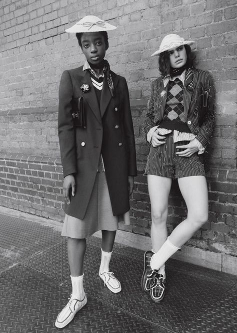 Polished Rebellion: The Revival of 1950s Teddy Girl Style - WSJ Teddy Girls 1950s, Teddy Girl Style, Teddy Boys 1950s, 1950s Girl, Teddy Style, Teddy Boy Style, Skater Girl Style, Teddy Boy, Roman And Williams