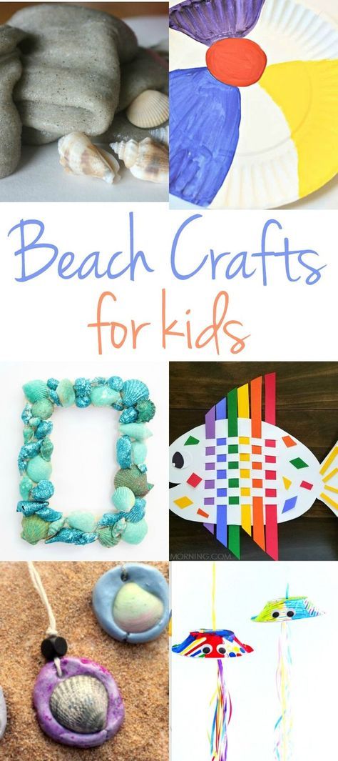 Beach Themed Crafts for Kids, Beach Crafts for Kids, Beach Slime, Shell Crafts, Beach Crafts for Preschoolers, Easy Beach Craft Ideas, Summer Fun Ideas Beach Crafts For Kids, Beach Themed Crafts, Summer Camp Activities, Summer Camp Ideas, Beach Week, Toddler Beach, Camp Activities, Summer Camp Crafts, Camp Crafts