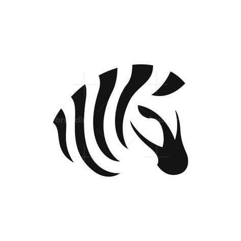 Zebra Logo #tattoo #art #outline #template #portfolio #idea #neck #minimalist #inspiration Zebra Tattoo Ideas, Zebra Outline, Zebra Tattoo, Trend Tattoos, Zebra Craft, Zebra Tattoos, Logo Zebra, Tattoo Name Fonts, Leopard Drawing