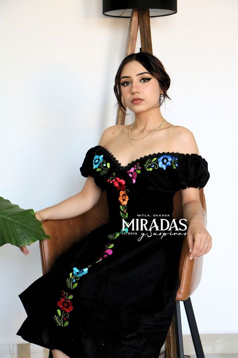 This Womens Dresses item by MiradasySuspiros has 173 favorites from Etsy shoppers. Ships from Mexico. Listed on Jun 9, 2024 Charro Outfits For Women, Mexican Fashion Modern, Charro Outfit, Mexico Dress, Hand Embroidered Dress, Mexican Colors, Traditional Mexican Dress, Spanish Dress, Mexican Fashion