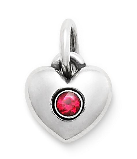 James Avery Keepsake Heart Charm July Birthstone with Ruby#Keepsake, #Heart, #James James Avery Charm Bracelet, James Avery Bracelet, James Avery Charms, Valentines Bracelets, James Avery, Jewelry Lookbook, July Birthstone, October Birthstone, Pink Bracelet