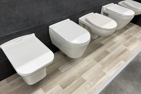 #Toilets come in various designs and utilize different flush systems. When shopping for a new one, it helps to know what's available. Upflush Toilet, Ada Toilet, Corner Toilet, Guard Up, Composting Toilets, Long Pipe, Toilet Repair, Toilet Installation, Dual Flush Toilet