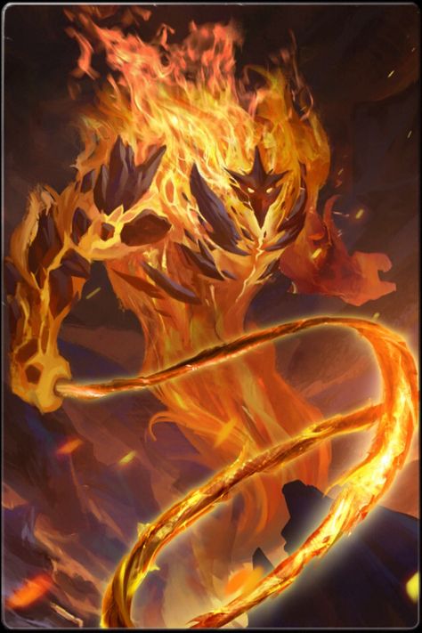 Fire elemental Fire Demon, Fire Element, Fantasy Monster, 판타지 아트, Creature Concept, Arte Horror, Monster Art, Magical Creatures, Dragon Age