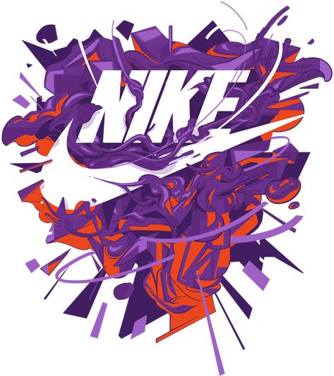 Showcase and discover creative work on the world's leading online platform for creative industries. Nike Art, T-shirt Print Design, Nike Design, Tshirt Printing Design, Sneaker Art, Nike Wallpaper, Airbrush Art, Silhouette Png, Shirt Print Design