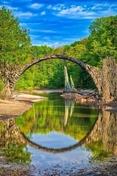 Devil's Bridge, Germany Moon Gate, Bridge Over Troubled Water, Scenic Views, Chrysanthemum, Bridge, Germany, Water