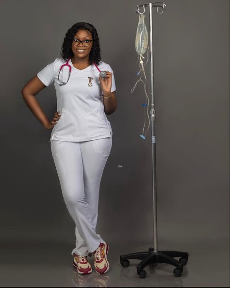 Nurse Gown Uniform Nigeria, Professional Nurse Photo, Nursing Uniform Design, Nursing Photo Shoot, Nursing Photos, Nursing School Graduation Pictures, Nursing Essentials, Nurse Dress, Nurse Dress Uniform