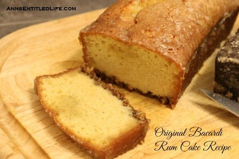 Run Cake Recipe, Bacardi Rum Cake Recipe, Bacardi Rum Cake, Rum Cake Recipe, Man Recipes, Bacardi Rum, Rum Cake, Cake Bars, Man Food