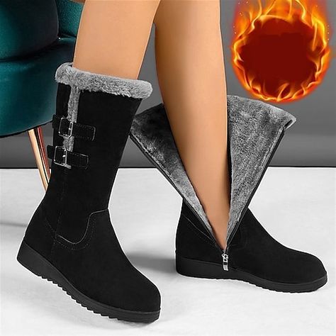 Fall Heel, Winter Wedges, Trending Winter Boots, Winter Flats, Waterproof Snow Boots, Winter Ankle Boots, Boots Winter, 2024 Trends, Winter Snow Boots