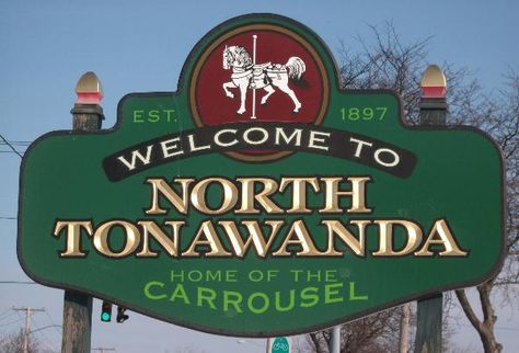 Hey, I know that sign. :-)   Welcome to Noth Tonawanda, NY! Tonawanda New York, Home Nyc, Crystal Beach, Buffalo New York, Queen City, All Things New, Buffalo Ny, Upstate New York, Local History